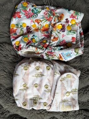 Cloth Diaper Bundle with inserts